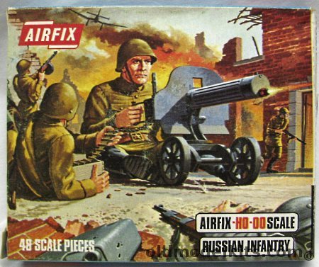 Airfix 1/72 Russian Infantry WWII, S17-59 plastic model kit
